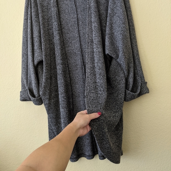 Long Drape Open Cardigan - Picture 3 of 6